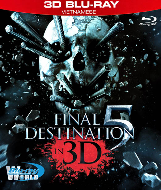 F086. Final Destination - ĐÍCH ĐẾN CUỐI CÙNG 5 3D 50G (DTS-HD 5.1)  